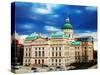 Indiana State Capitol Building-photo ua-Stretched Canvas