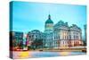 Indiana State Capitol Building-photo ua-Stretched Canvas
