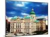 Indiana State Capitol Building-photo ua-Mounted Photographic Print