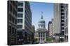 Indiana Statehouse, the State Capitol Building, Indianapolis-Michael Runkel-Stretched Canvas