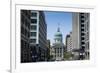 Indiana Statehouse, the State Capitol Building, Indianapolis-Michael Runkel-Framed Photographic Print