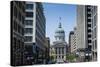 Indiana Statehouse, the State Capitol Building, Indianapolis-Michael Runkel-Stretched Canvas