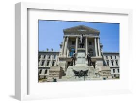 Indiana Statehouse, the State Capitol Building, Indianapolis-Michael Runkel-Framed Photographic Print