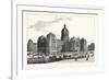 Indiana: the New State House at Indianapolis Corner-Stone Laid September 28Th-null-Framed Giclee Print