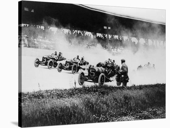 Indianapolis 500 Mile Race, Indiana, USA, Early 1920S-null-Stretched Canvas