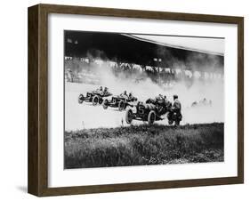 Indianapolis 500 Mile Race, Indiana, USA, Early 1920S-null-Framed Photographic Print