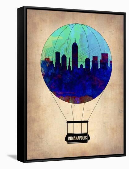 Indianapolis Air Balloon-NaxArt-Framed Stretched Canvas