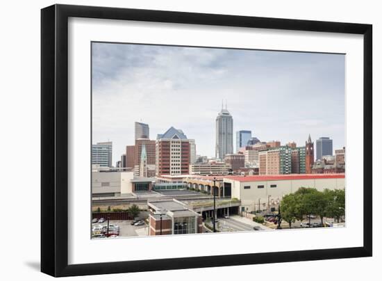 Indianapolis Downtown, Indiana, Usa-Sopotniccy-Framed Photographic Print