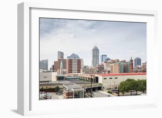 Indianapolis Downtown, Indiana, Usa-Sopotniccy-Framed Photographic Print