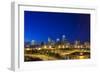 Indianapolis Downtown, Indiana, Usa-Sopotniccy-Framed Photographic Print