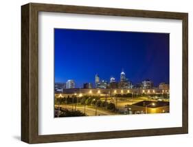 Indianapolis Downtown, Indiana, Usa-Sopotniccy-Framed Photographic Print