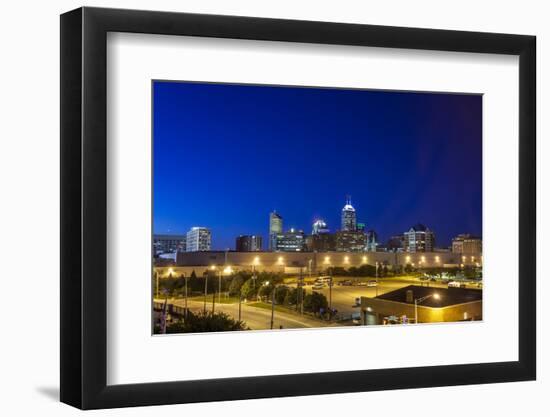 Indianapolis Downtown, Indiana, Usa-Sopotniccy-Framed Photographic Print