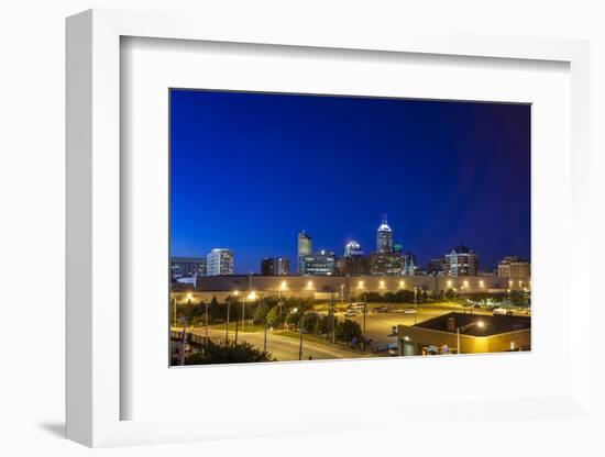 Indianapolis Downtown, Indiana, Usa-Sopotniccy-Framed Photographic Print