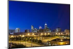 Indianapolis Downtown, Indiana, Usa-Sopotniccy-Mounted Photographic Print