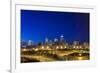 Indianapolis Downtown, Indiana, Usa-Sopotniccy-Framed Photographic Print