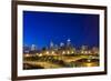 Indianapolis Downtown, Indiana, Usa-Sopotniccy-Framed Photographic Print