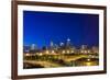 Indianapolis Downtown, Indiana, Usa-Sopotniccy-Framed Photographic Print