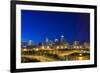 Indianapolis Downtown, Indiana, Usa-Sopotniccy-Framed Photographic Print