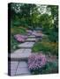 Indianapolis garden, Indianapolis, Indiana, USA-Anna Miller-Stretched Canvas