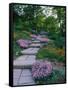 Indianapolis garden, Indianapolis, Indiana, USA-Anna Miller-Framed Stretched Canvas