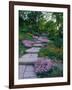 Indianapolis garden, Indianapolis, Indiana, USA-Anna Miller-Framed Photographic Print