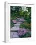 Indianapolis garden, Indianapolis, Indiana, USA-Anna Miller-Framed Photographic Print