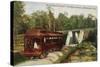 Indianapolis, Indiana - View of a Indiana Limited Train-Lantern Press-Stretched Canvas