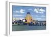 Indianapolis, Indiana - Weir Cook Municipal Airport Scene-Lantern Press-Framed Art Print