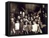 Indianapolis Newsboys, Lewis Hine, 1908-Science Source-Framed Stretched Canvas
