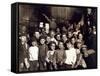 Indianapolis Newsboys, Lewis Hine, 1908-Science Source-Framed Stretched Canvas