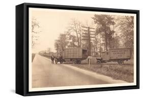 Indianapolis Northern Express Company-null-Framed Stretched Canvas
