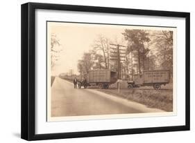 Indianapolis Northern Express Company-null-Framed Art Print