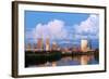 Indianapolis Skyline.-rudi1976-Framed Photographic Print