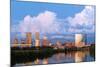 Indianapolis Skyline.-rudi1976-Mounted Photographic Print