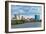 Indianapolis Skyline.-rudi1976-Framed Photographic Print