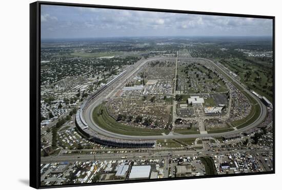 Indianapolis Speedway-null-Framed Stretched Canvas