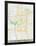 Indianapolis, United States of America Map-null-Framed Poster