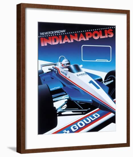 Indianapolis-Gavin Macleod-Framed Giclee Print