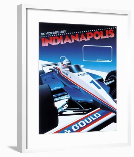 Indianapolis-Gavin Macleod-Framed Giclee Print