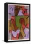 Indianisch-Paul Klee-Framed Stretched Canvas