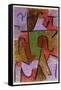 Indianisch-Paul Klee-Framed Stretched Canvas