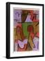 Indianisch-Paul Klee-Framed Giclee Print