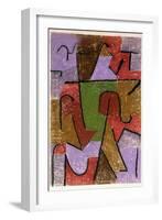 Indianisch-Paul Klee-Framed Giclee Print