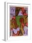 Indianisch-Paul Klee-Framed Giclee Print