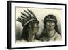 Indians 1869 Peru-null-Framed Giclee Print