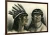 Indians 1869 Peru-null-Framed Giclee Print
