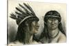 Indians 1869 Peru-null-Stretched Canvas