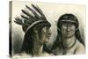 Indians 1869 Peru-null-Stretched Canvas