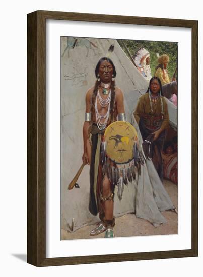 Indians, 1890-Henry F. Farny-Framed Giclee Print