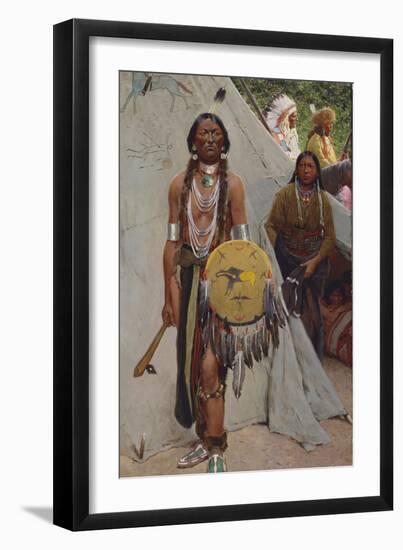 Indians, 1890-Henry F. Farny-Framed Giclee Print